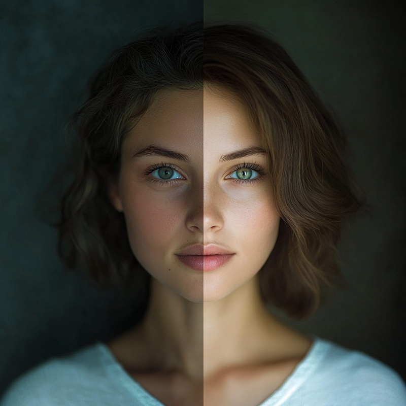 Пример ретуши фотографий